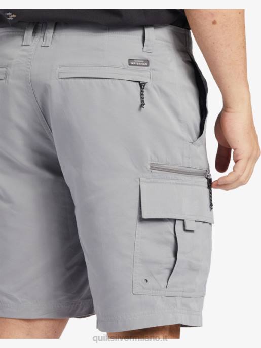 esso Quiksilver uomini pantaloncini waterman maldive atoll cargo 20 pelle di squalo HTZR788