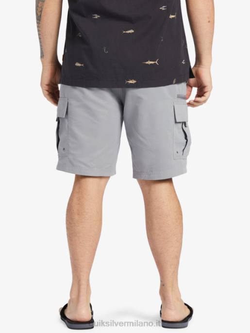 esso Quiksilver uomini pantaloncini waterman maldive atoll cargo 20 pelle di squalo HTZR788
