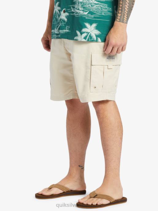 esso Quiksilver uomini pantaloncini waterman maldive atoll cargo 20 riso integrale HTZR786