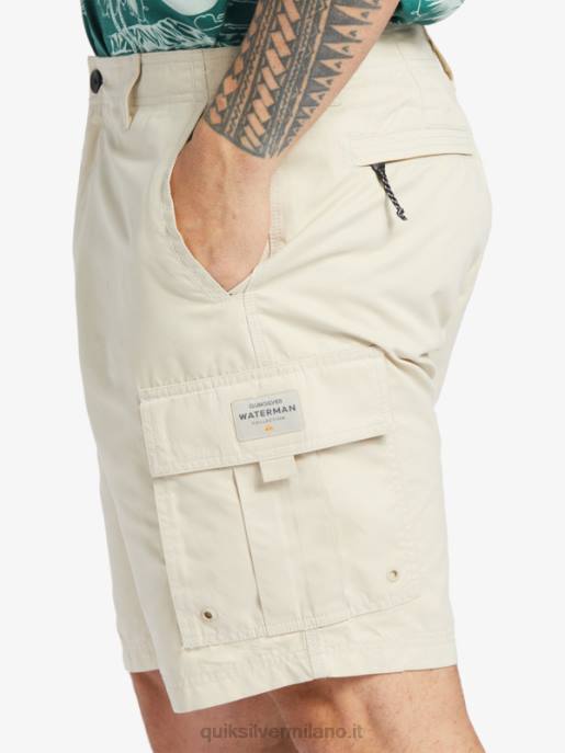 esso Quiksilver uomini pantaloncini waterman maldive atoll cargo 20 riso integrale HTZR786