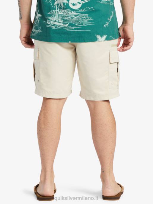 esso Quiksilver uomini pantaloncini waterman maldive atoll cargo 20 riso integrale HTZR786