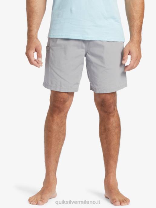 esso Quiksilver uomini pantaloncino waterman last light elasticizzato 19 pelle di squalo HTZR254