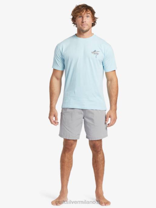 esso Quiksilver uomini pantaloncino waterman last light elasticizzato 19 pelle di squalo HTZR254