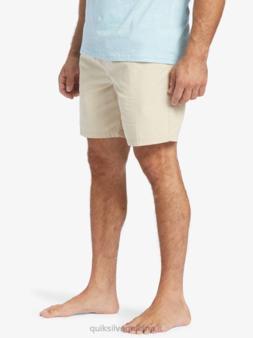 esso Quiksilver uomini pantaloncino waterman last light elasticizzato 19 riso integrale HTZR255