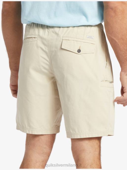 esso Quiksilver uomini pantaloncino waterman last light elasticizzato 19 riso integrale HTZR255