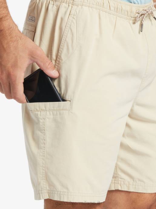 esso Quiksilver uomini pantaloncino waterman last light elasticizzato 19 riso integrale HTZR255