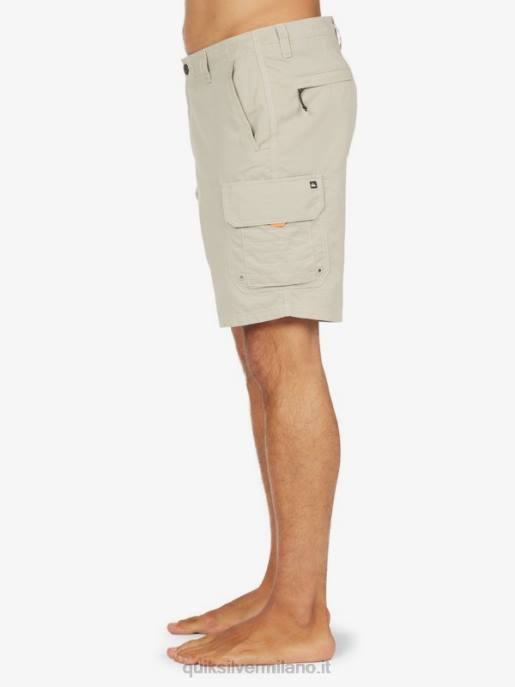 esso Quiksilver uomini waterman maldive 20 pantaloncini cargo grigio selce HTZR1728