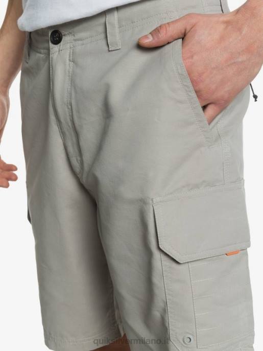 esso Quiksilver uomini waterman maldive 20 pantaloncini cargo grigio selce HTZR1728