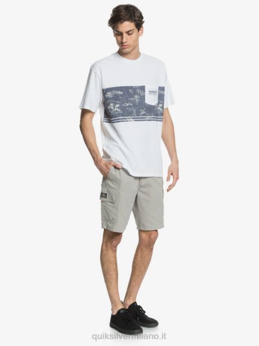 esso Quiksilver uomini waterman maldive 20 pantaloncini cargo grigio selce HTZR1728