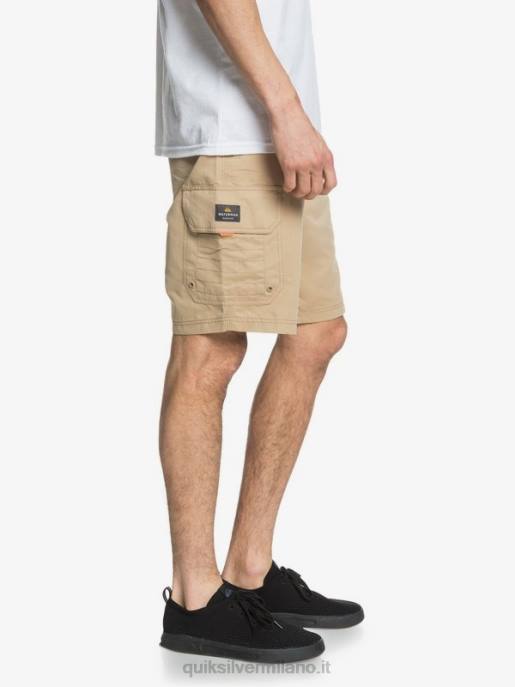 esso Quiksilver uomini waterman maldive 20 pantaloncini cargo incenso HTZR1729