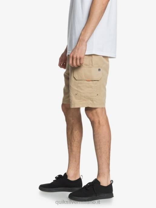 esso Quiksilver uomini waterman maldive 20 pantaloncini cargo incenso HTZR1729