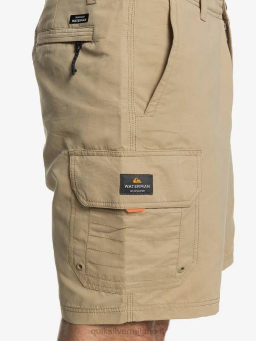 esso Quiksilver uomini waterman maldive 20 pantaloncini cargo incenso HTZR1729