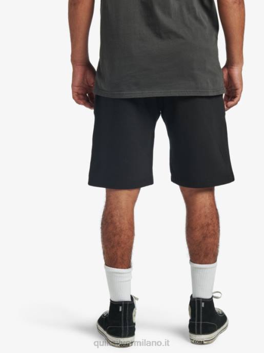 esso Quiksilver x Peanuts uomini pantaloncini leggende locali nero HTZR1883