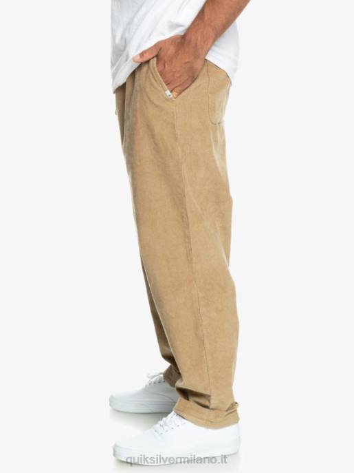 esso Quiksilver uomini pantaloni di velluto a coste incrociatore da spiaggia plage HTZR920