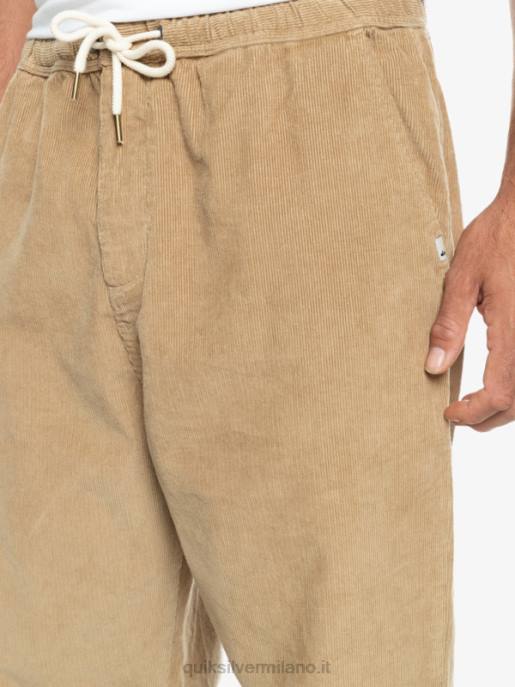 esso Quiksilver uomini pantaloni di velluto a coste incrociatore da spiaggia plage HTZR920