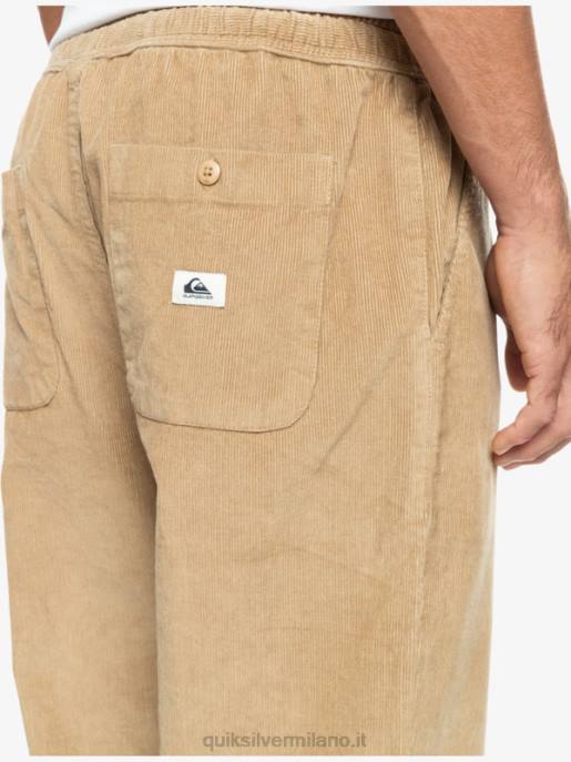 esso Quiksilver uomini pantaloni di velluto a coste incrociatore da spiaggia plage HTZR920