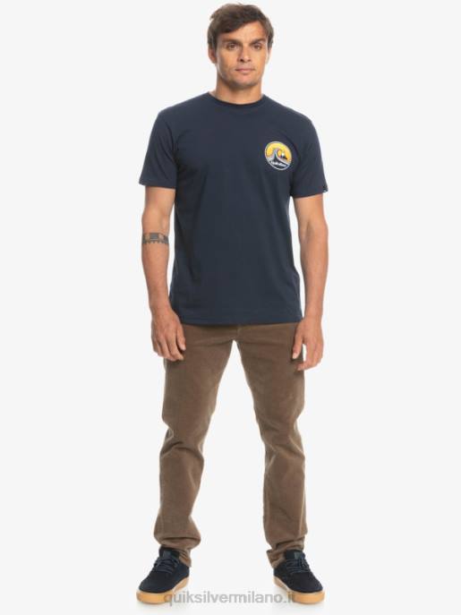 esso Quiksilver uomini pantaloni in velluto a costine con cordino kracker stracciatella HTZR1547