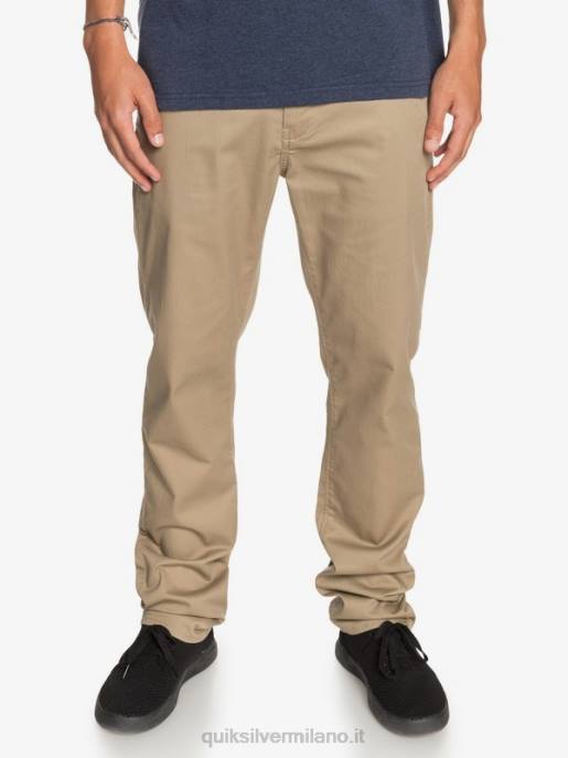 esso Quiksilver uomini pantaloni tasca chino unione di tutti i giorni legno d\'olmo HTZR1159