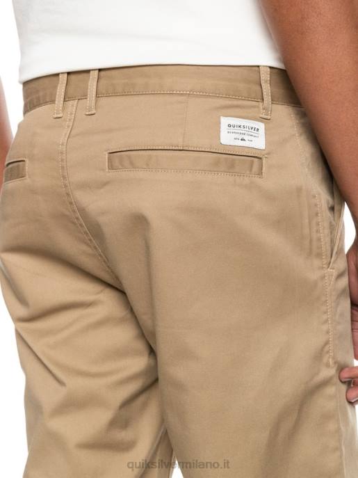 esso Quiksilver uomini pantaloni tasca chino unione di tutti i giorni legno d\'olmo HTZR1159