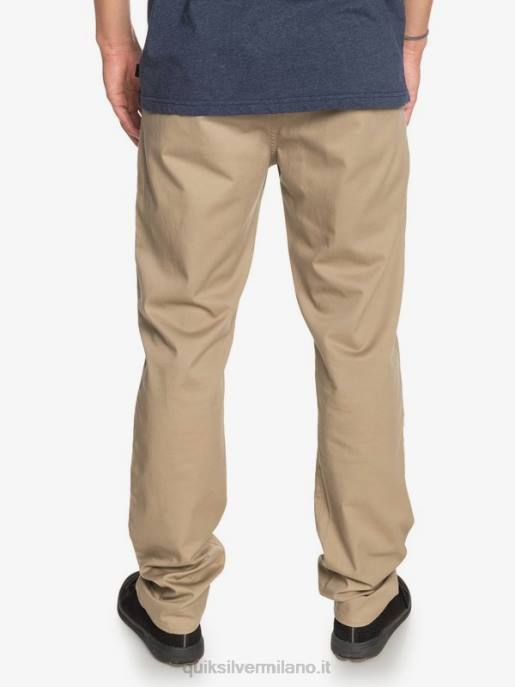 esso Quiksilver uomini pantaloni tasca chino unione di tutti i giorni legno d\'olmo HTZR1159