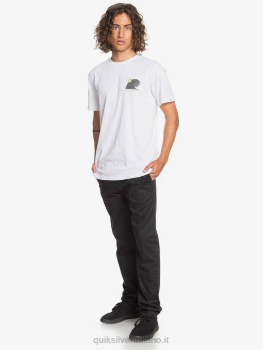 esso Quiksilver uomini pantaloni tasca chino unione di tutti i giorni nero HTZR1160