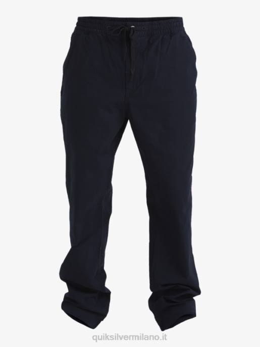 esso Quiksilver uomini waterman dopo i pantaloni da surf nero HTZR791