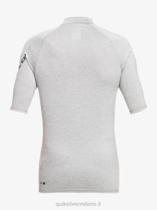 esso Quiksilver uomini Rashguard upf 50 manica corta per tutti i tempi erica nevischio HTZR809