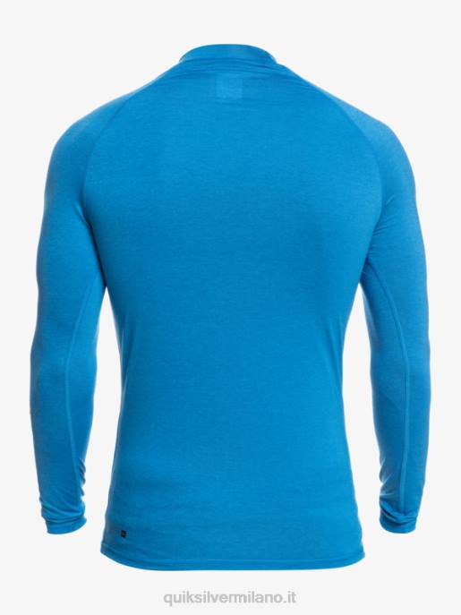 esso Quiksilver uomini Rashguard upf 50 manica lunga per tutti i tempi boccaglio blu erica HTZR822