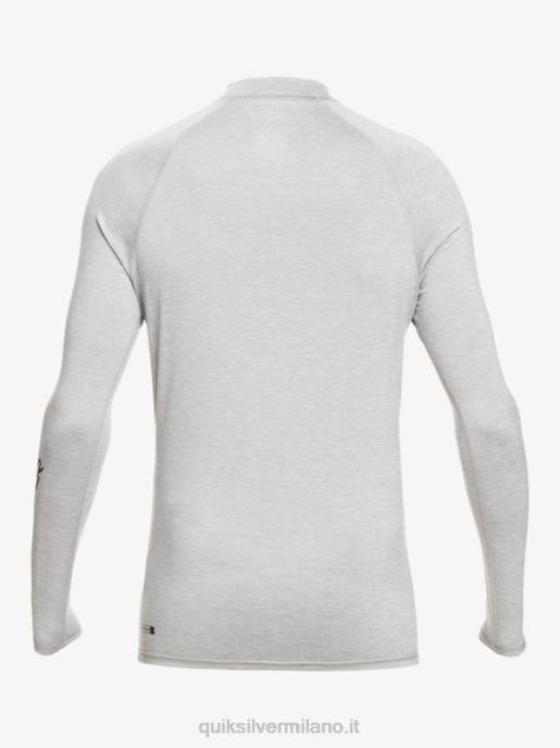 esso Quiksilver uomini Rashguard upf 50 manica lunga per tutti i tempi erica nevischio HTZR819