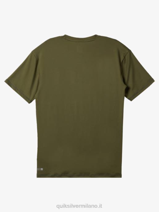 esso Quiksilver uomini T-shirt da surf omni session upf 50 manica corta Quadrifoglio HTZR538