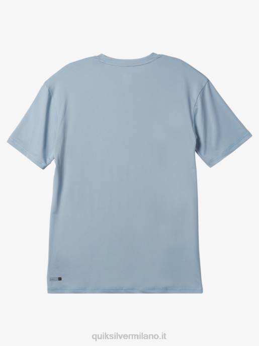 esso Quiksilver uomini T-shirt da surf omni session upf 50 manica corta azzurro celeste HTZR540