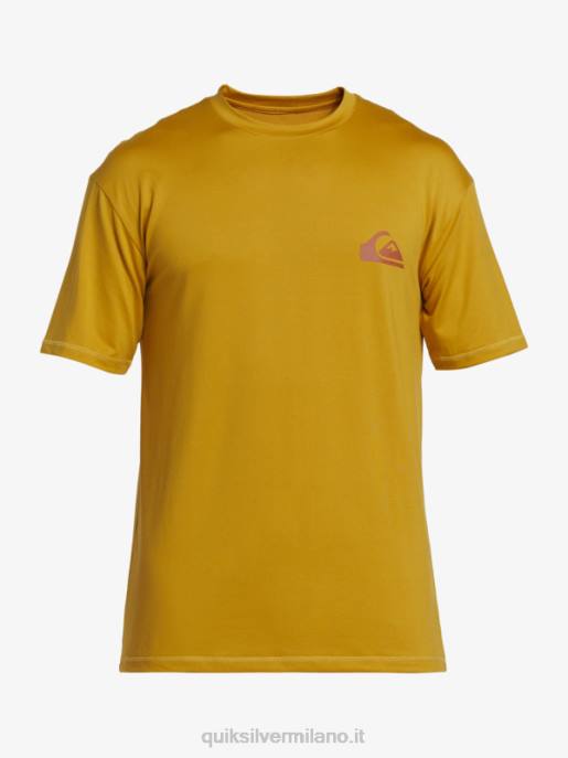 esso Quiksilver uomini mix session upf 50 maglietta da surf a manica corta grano HTZR317
