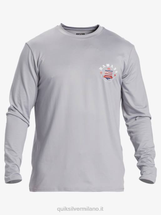 esso Quiksilver uomini t-shirt da surf a maniche lunghe hawaii royalty upf 50 nevischio HTZR925