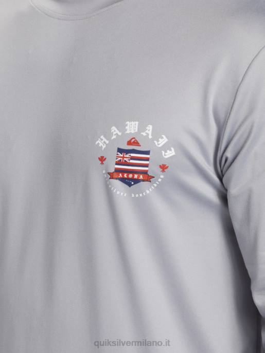 esso Quiksilver uomini t-shirt da surf a maniche lunghe hawaii royalty upf 50 nevischio HTZR925