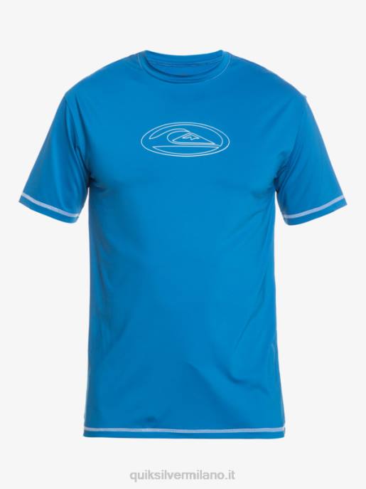 esso Quiksilver uomini t-shirt da surf upf 50 a manica corta saturn surf mare turco HTZR588