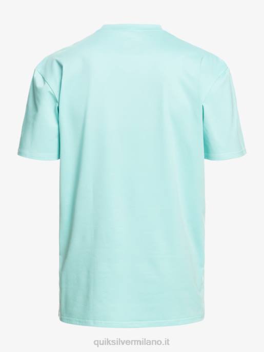 esso Quiksilver uomini t-shirt da surf upf 50 a maniche corte in erica tradizionale angelo blu erica HTZR1128