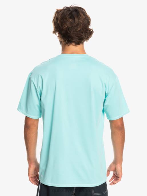 esso Quiksilver uomini t-shirt da surf upf 50 a maniche corte in erica tradizionale angelo blu erica HTZR1128
