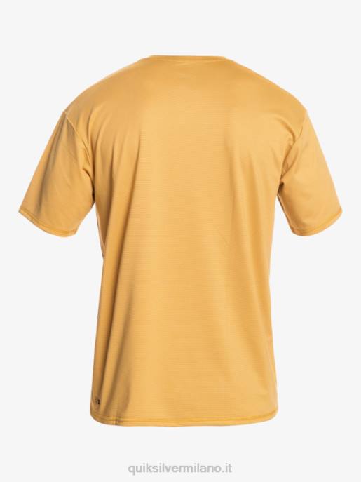 esso Quiksilver uomini t-shirt da surf upf 50 a maniche corte in erica tradizionale erica di grano HTZR1127