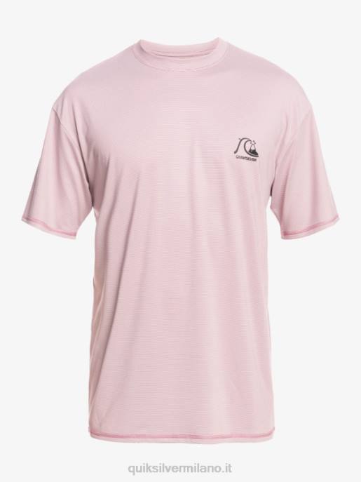 esso Quiksilver uomini t-shirt da surf upf 50 a maniche corte in erica tradizionale erica polverosa dell'orchidea HTZR1132