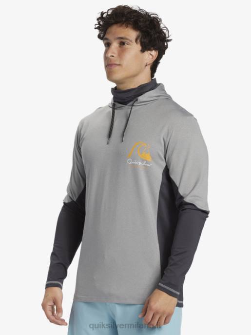 esso Quiksilver uomini waterman pescatore pescatore upf 50 manica lunga maglietta da surf pelle di squalo HTZR832